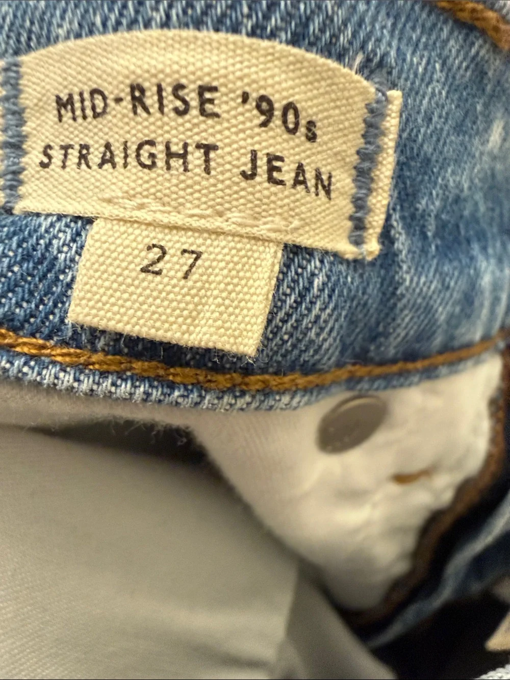 Madewell mid rise
